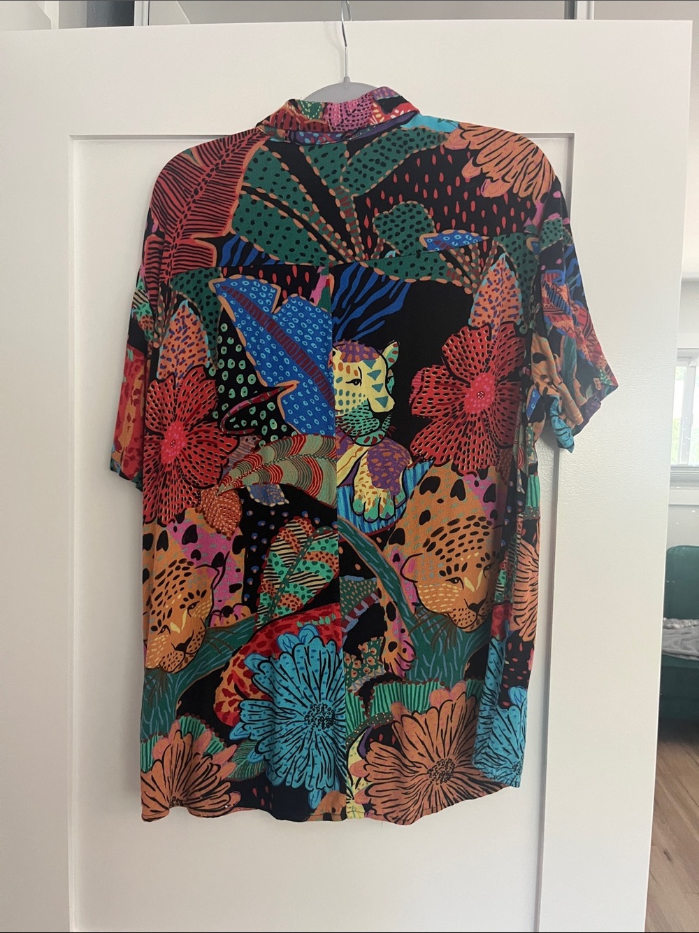 FARM Rio Button-Down Shirt - M - Picture 3 of 5